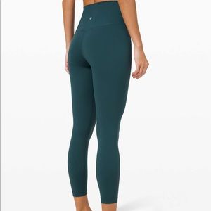Lululemon Align High Rise 25" Tight Size 20 Submarine
